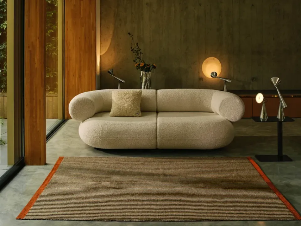 Outlet Tom Dixon Line rug, 170x240 cm Black