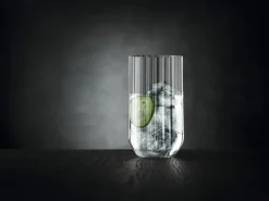Long Drink & Highball Glasses^Spiegelau Linear long drink glass 44.5 cl 4-pack, Clear Transparent