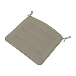 Seat Cushions & Pads^Muuto Linear Steel Armchair seat cushion, Twitell light Grey