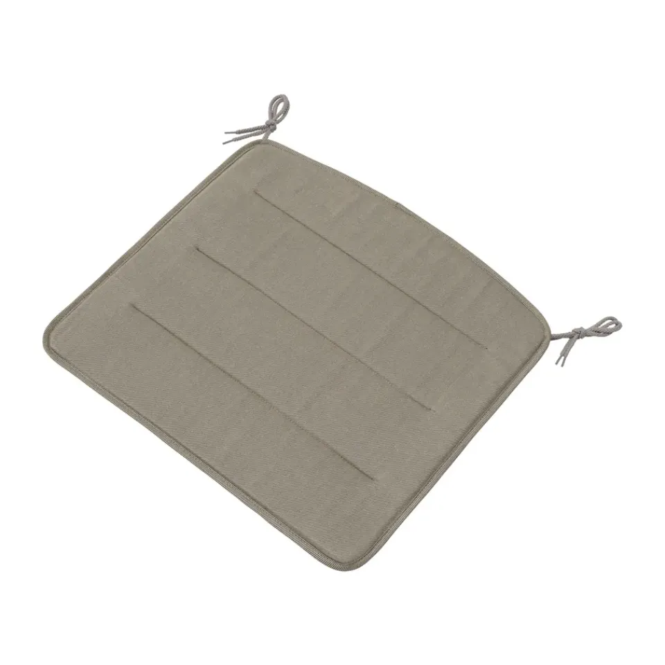 Seat Cushions & Pads^Muuto Linear Steel Armchair seat cushion, Twitell light Grey