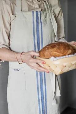 Online OYOY Linen apron, Blue