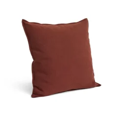 Cushions^HAY Linen pillow 50x50 cm, Iron Red