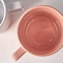 Coffee Cups^NJRD Lines mug 50 cl 2-pack, Pink