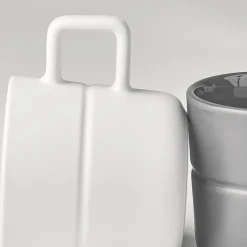 Coffee Cups^NJRD Lines mug 30 cl 2-pack, White