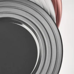Dinner Plates^NJRD Lines plate Ø27 cm 6-pack, dark Grey