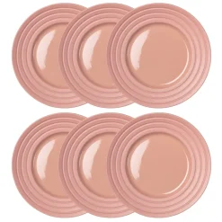 New NJRD Lines plate Ø27 cm 6-pack, Pink