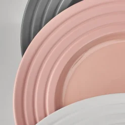 New NJRD Lines plate Ø27 cm 6-pack, Pink