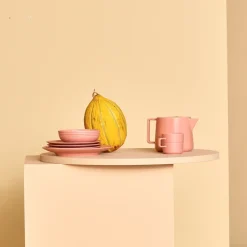 New NJRD Lines plate Ø27 cm 6-pack, Pink