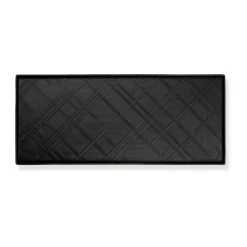 Door Mats^Tica copenhagen Lines skotray, Large. 38x88 cm Black