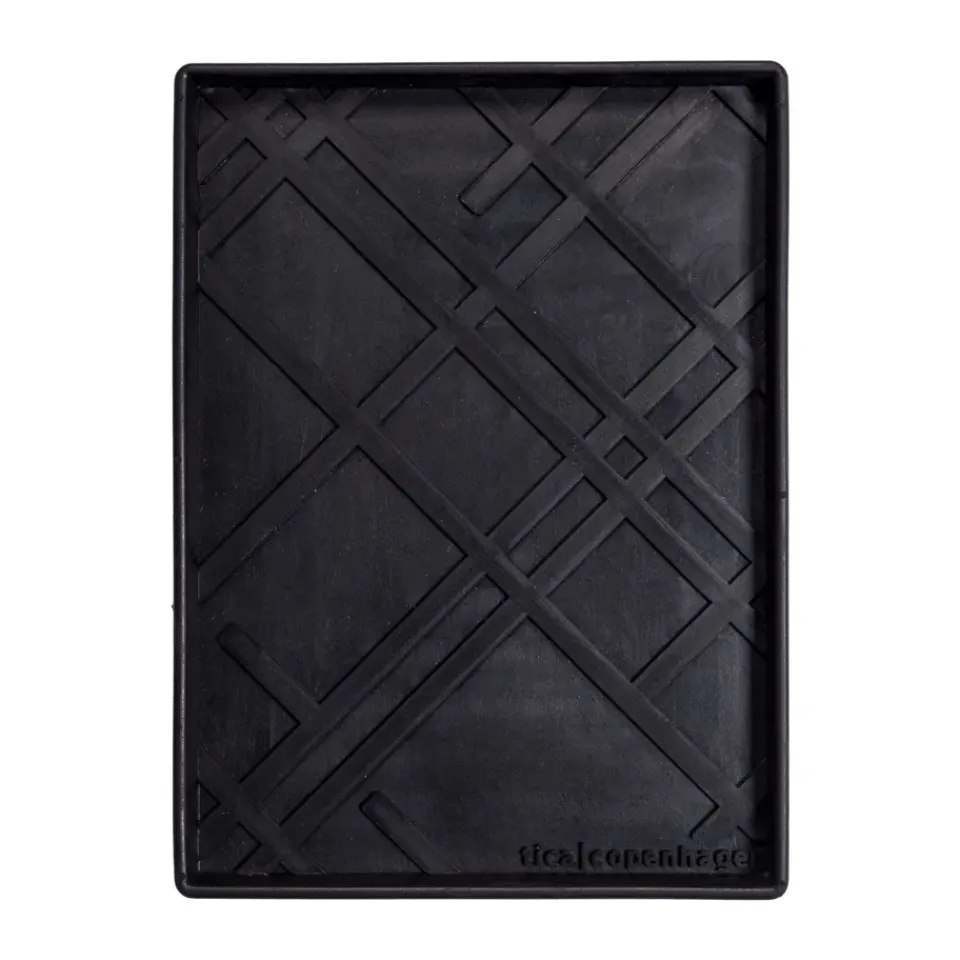 Discount Tica copenhagen Lines skotray, Small. 28x38 cm Black