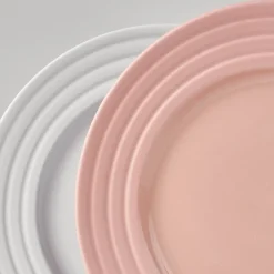 Clearance NJRD Lines small plate Ø21 cm 6-pack, Pink