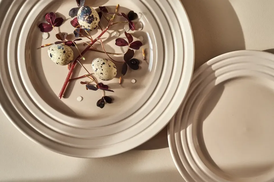 Hot NJRD Lines small plate Ø21 cm 6-pack, Beige