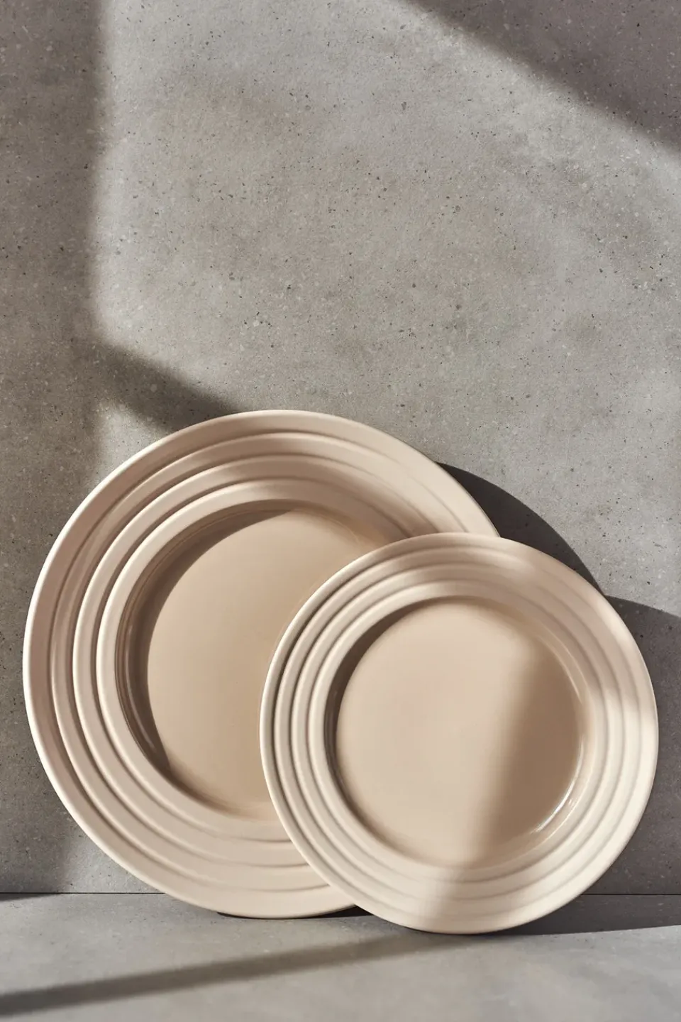 Hot NJRD Lines small plate Ø21 cm 6-pack, Beige