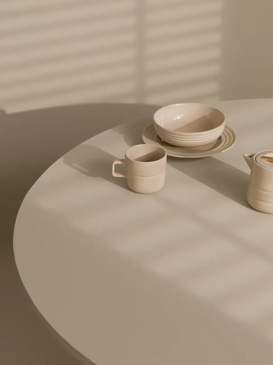 Hot NJRD Lines small plate Ø21 cm 6-pack, Beige