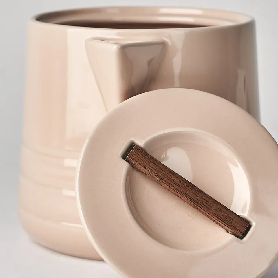 Outlet NJRD Lines teapot 1.5 liter, Beige
