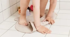 Sale OYOY Ling Ling Panda bath mat, Light rubber Pink