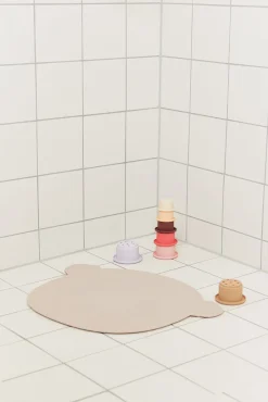 Sale OYOY Ling Ling Panda bath mat, Light rubber Pink