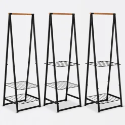 Clothes Racks, Coat Stands & Hangers|Clothes Racks, Coat Stands & Hangers^Brabantia Linn clothes stand small, Black