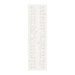 Hot Ekelund Linneväveri Linnea runner 35x120 cm, Pink