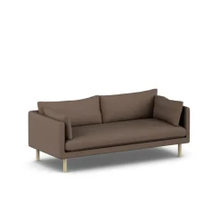 Sofas^1898 Linnevik sofa, Jump 1955 1955-white-oiled oak, 3-seater Brown