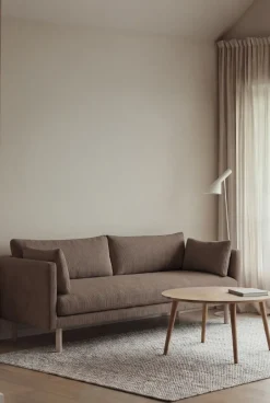 Sofas^1898 Linnevik sofa, Jump 1955 1955-white-oiled oak, 3-seater Brown