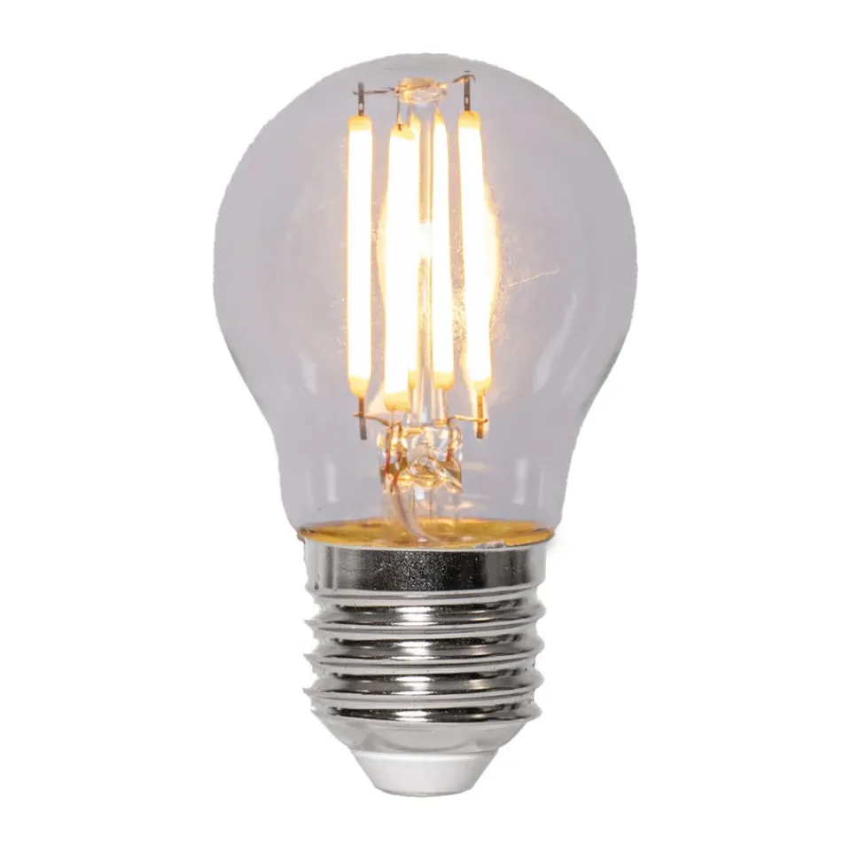 Other Lighting Accessories|Light Bulbs^Scandi Essentials Lit dimmable light bulb E27 250lm filament, Clear, 2100K Transparent