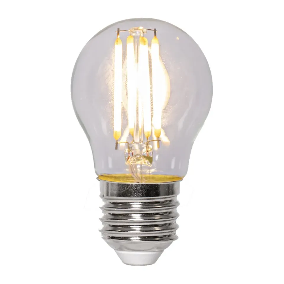 Other Lighting Accessories|Light Bulbs^Scandi Essentials Lit dimmable light bulb E27 250lm filament, Clear, 3000K Transparent