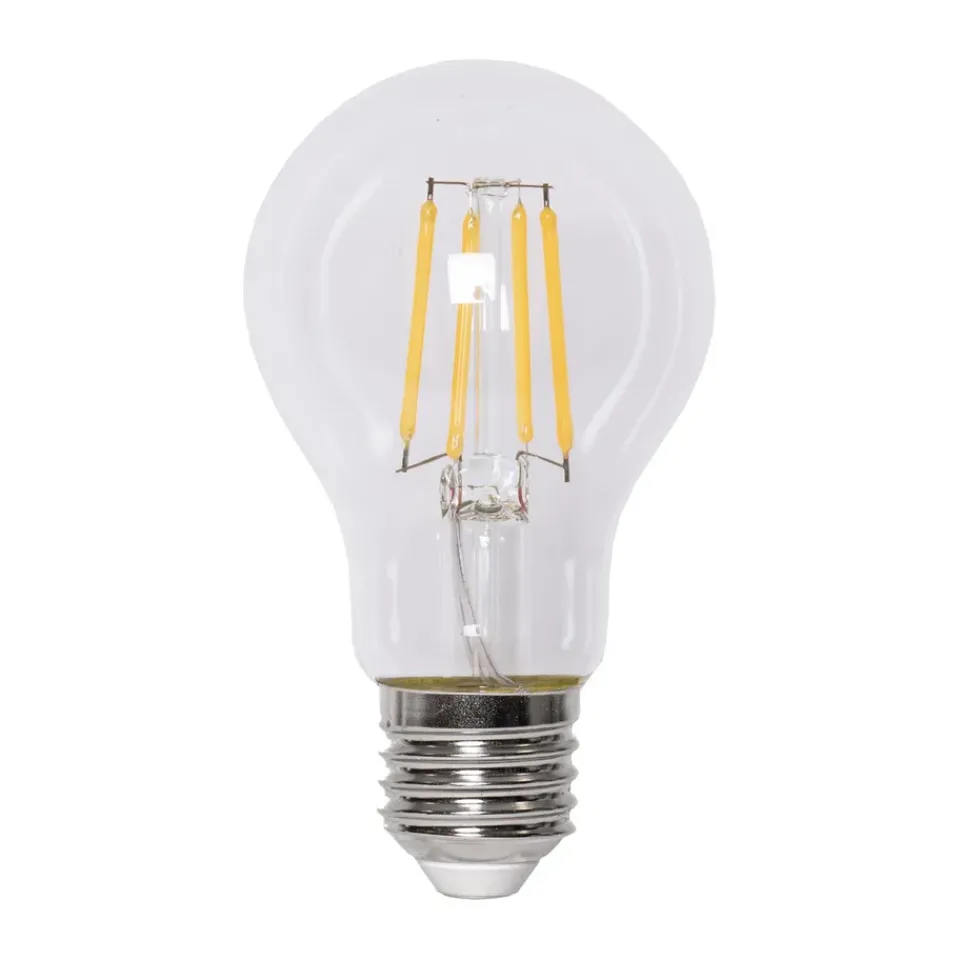 Other Lighting Accessories|Light Bulbs^Scandi Essentials Lit dimmable light bulb E27 470lm, Clear, 3000K Transparent
