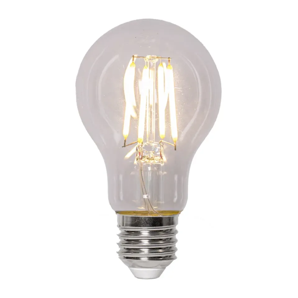 Other Lighting Accessories|Light Bulbs^Scandi Essentials Lit dimmable light bulb E27 470lm, Clear, 3000K Transparent