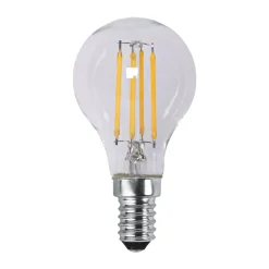 Other Lighting Accessories|Light Bulbs^Scandi Essentials Lit dimmable light bulb E14 250lm LED filament, Clear, 3000K Transparent