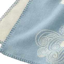 Discount Klippan Yllefabrik Little bear childrens blanket, Blue