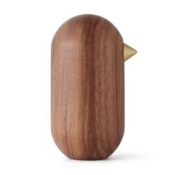 Wooden Figures^Normann Copenhagen Little Bird figure walnut, 10 cm Brown