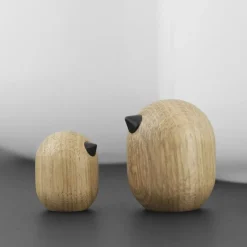 Clearance Normann Copenhagen Little Bird oak, 4.5 cm Beige