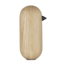 Wooden Figures^Normann Copenhagen Little Bird oak, 13.5 cm Beige