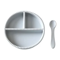 Outlet Jack o Juno Little Bubble children's dinner set, 2 pieces, Glacier Grey