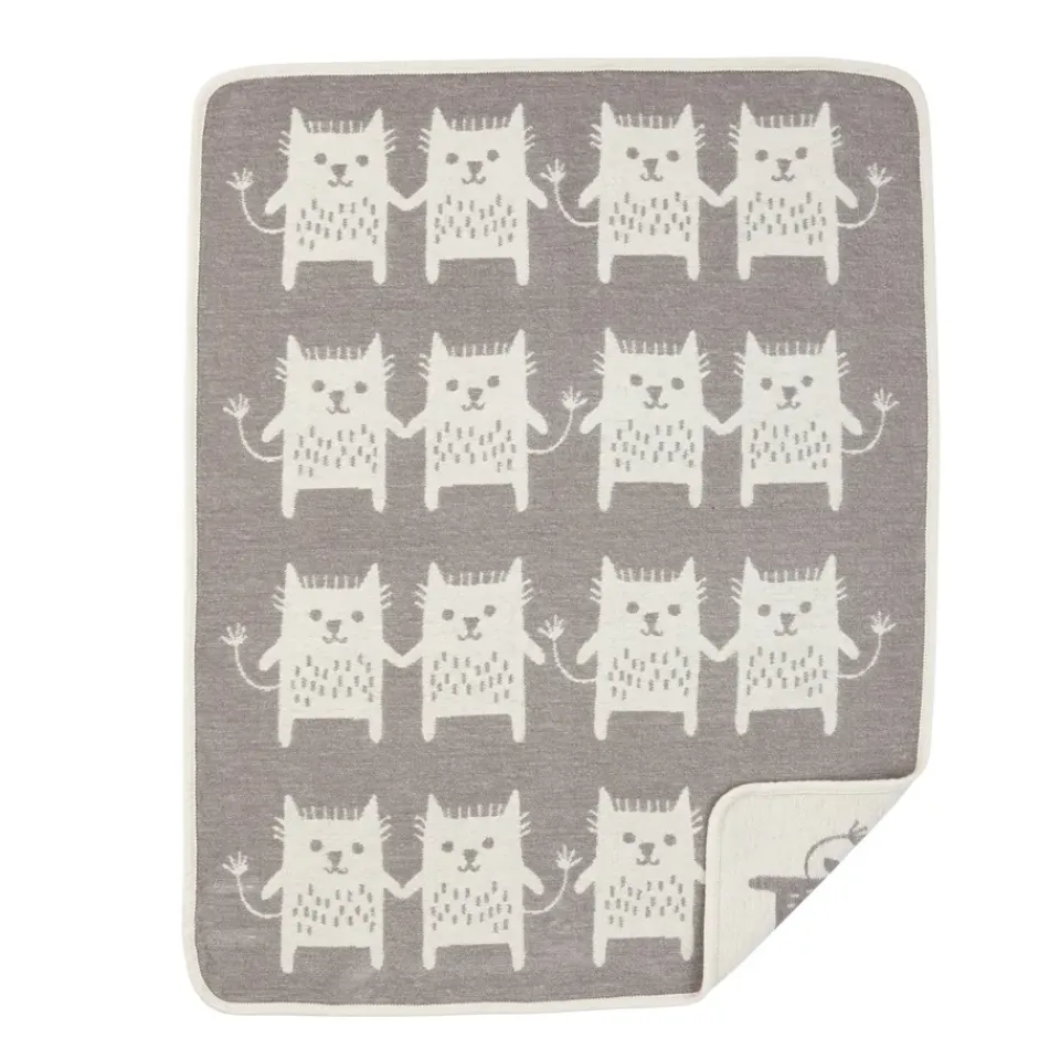Baby Blankets^Klippan Yllefabrik Little me chenille blanket, Grey