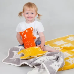 Baby Blankets^Klippan Yllefabrik Little me chenille blanket, Grey