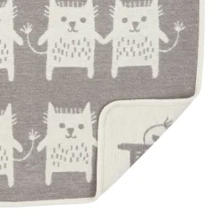Baby Blankets^Klippan Yllefabrik Little me chenille blanket, Grey