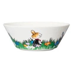 Moomin Bowls^Moomin Arabia Little My and meadow Moomin bowl, White- Multi