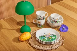 Moomin Bowls^Moomin Arabia Little My and meadow Moomin bowl, White- Multi