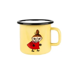 Moomin Mugs^Muurla Little My enamel mug 25 cl, Yellow
