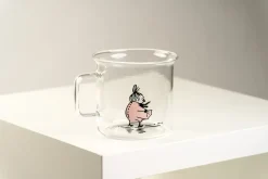 Moomin Mugs^Muurla Little My glass mug 35 cl, Clear Transparent