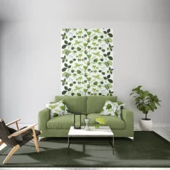 Discount Arvidssons Textil Liv fabric, Green