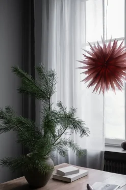 Christmas Stars^Watt & Veke Liz advent star Ø50 cm, ochre Red