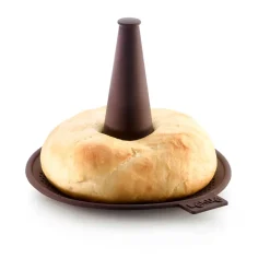 Best Lékué bagel molds 6-pack, Brown