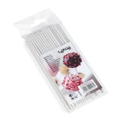 Hot Lékué cake pop sticks 50-pack, White