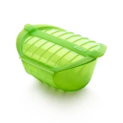 Other Pots & Pans^Lékué deep steamer microwave 3-4 servings., Green