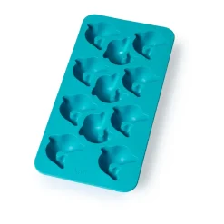 Wine & Barware^Lékué ice cube tray with lid turquoise, Dolphin Blue