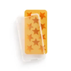 Wine & Barware^Lékué ice cube tray with lid , Stars Yellow