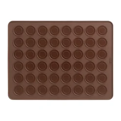 Online Lékué macarons baking mat silicone 40 cm, Brown